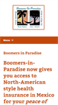 Mobile Screenshot of boomers-in-paradise.org