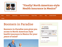 Tablet Screenshot of boomers-in-paradise.org